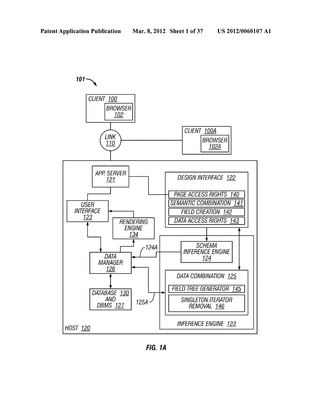 WEB-PAGE-BASED SYSTEM FOR DESIGNING DATABASE DRIVEN WEB APPLICATIONS - diagram, schematic, and image 02