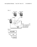 METHOD AND DEVICE FOR UPGRADING RIGHTS OBJECT THAT WAS STORED IN MEMORY     CARD diagram and image