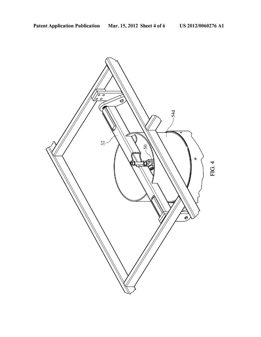 Height Adjustable Bed Framework with a Lift Chain and a Planetary Gear     Train - diagram, schematic, and image 05