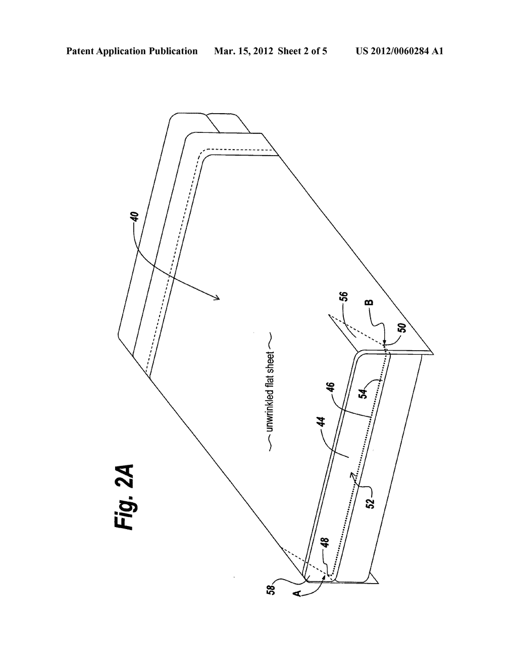 Fitted bed sheet - diagram, schematic, and image 03