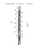 SUPPORT DEVICE WHICH IS ADJUSTABLE BY AN ELECTRIC MOTOR diagram and image