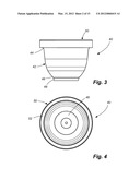 MOLDED PLANTER WITH WIDE UPPER RIM diagram and image