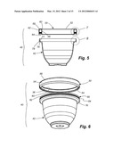 MOLDED PLANTER WITH WIDE UPPER RIM diagram and image