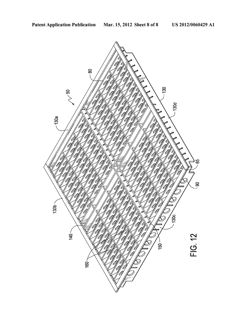 DIRECTIONAL GRATE ACCESS FLOOR PANEL - diagram, schematic, and image 09