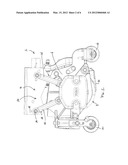 REEL GANG MOWER HAVING REEL CUTTING UNITS WITH ADJUSTABLE PULL POINT     LOCATIONS diagram and image