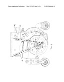 REEL GANG MOWER HAVING REEL CUTTING UNITS WITH ADJUSTABLE PULL POINT     LOCATIONS diagram and image