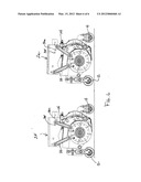 REEL GANG MOWER HAVING REEL CUTTING UNITS WITH ADJUSTABLE PULL POINT     LOCATIONS diagram and image