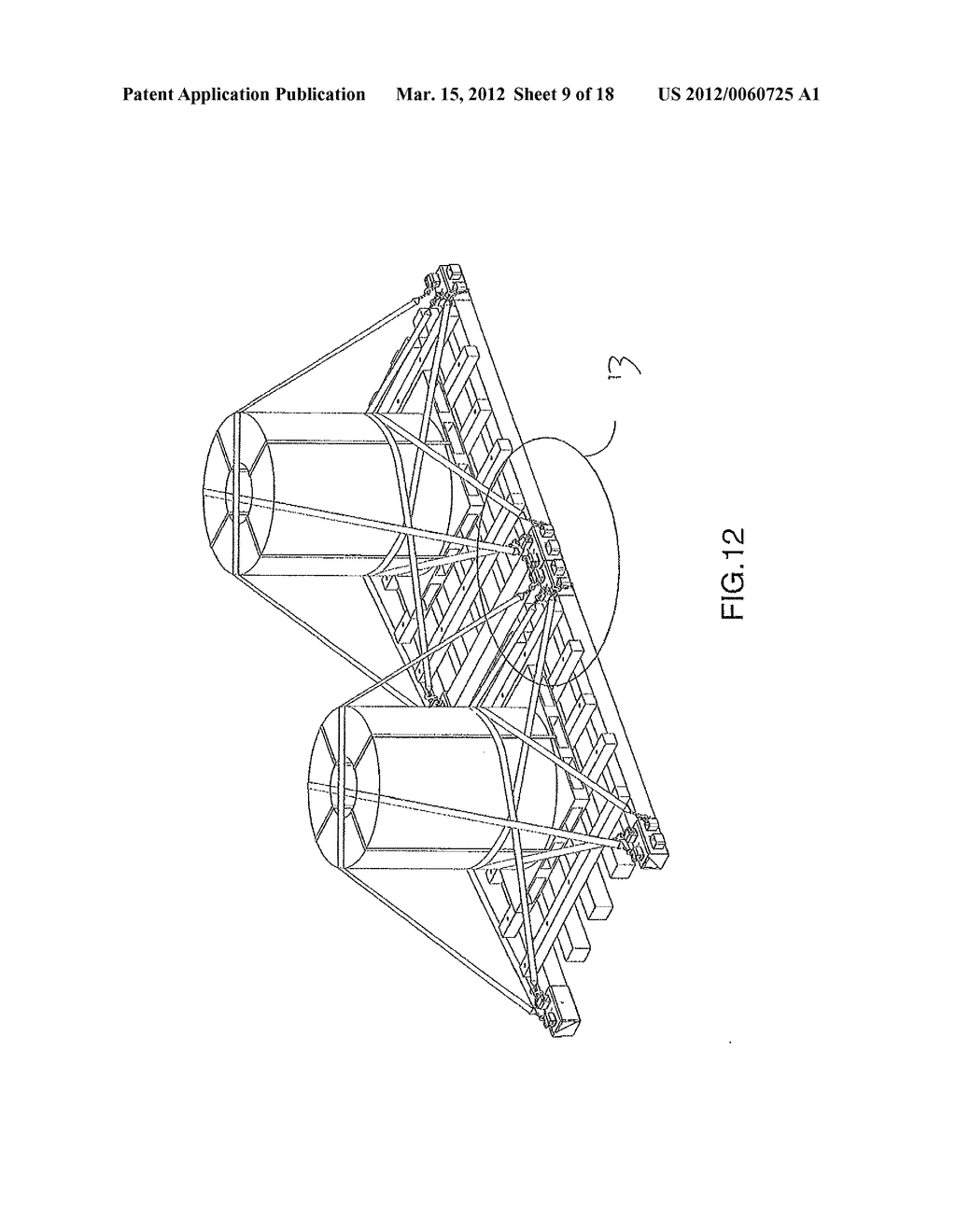 APPARATUS AND METHOD FOR PACKING CONCENTRATED MASS LOADS FOR TRANSPORT BY     CONTAINER, BOX TRUCK AND VAN TRAILER - diagram, schematic, and image 10