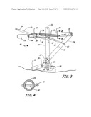 ON BOARD LIFT LEG CONSTRUCTION FOR PONTOON BOATS WITH ONBOARD ENGINE diagram and image