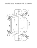 ON BOARD LIFT LEG CONSTRUCTION FOR PONTOON BOATS WITH ONBOARD ENGINE diagram and image