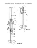 ON BOARD LIFT LEG CONSTRUCTION FOR PONTOON BOATS WITH ONBOARD ENGINE diagram and image