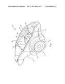 ROCKER ARM ASSEMBLY WITH AN ANTI-INVERSION FEATURE diagram and image