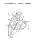 ROCKER ARM ASSEMBLY WITH AN ANTI-INVERSION FEATURE diagram and image