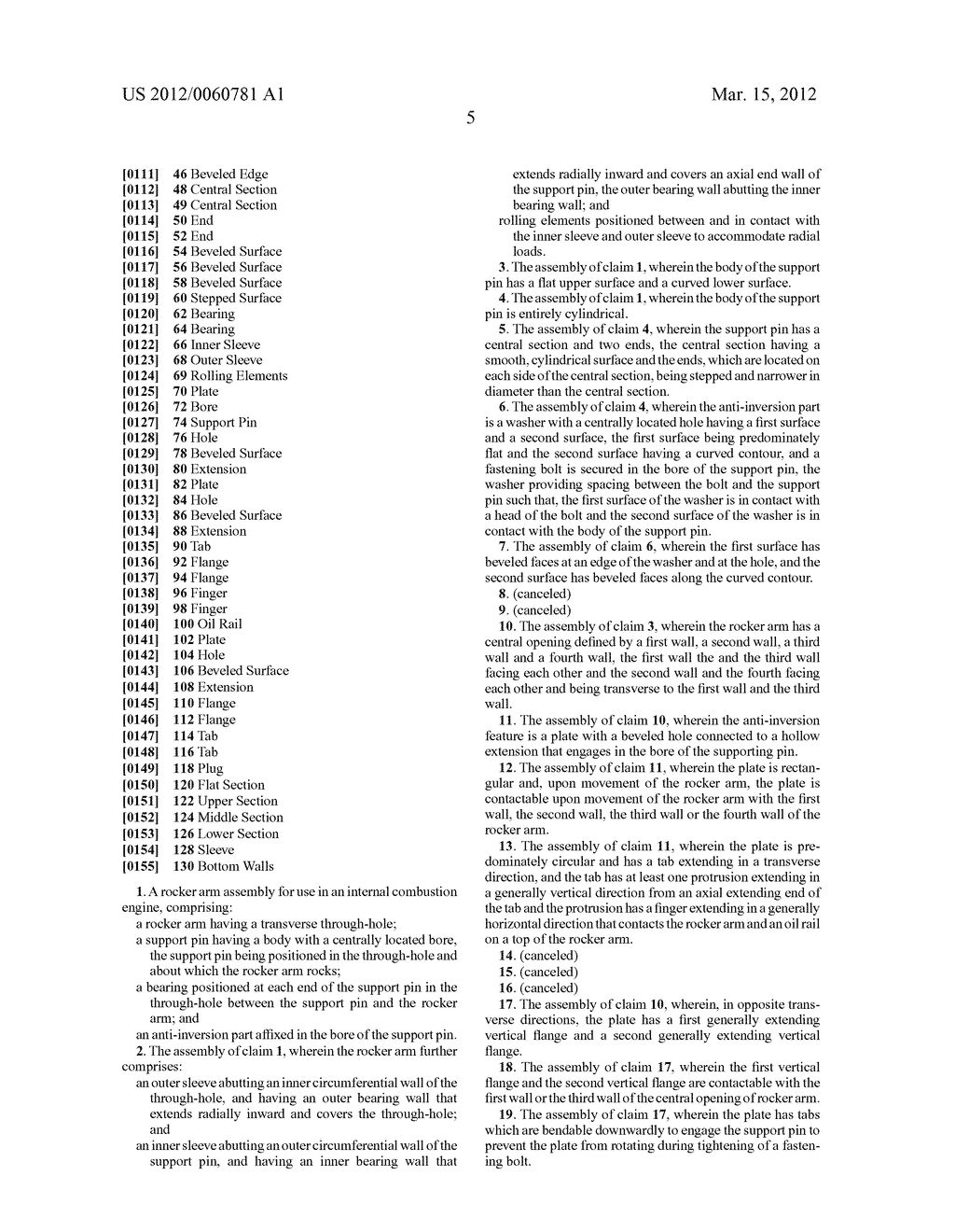 ROCKER ARM ASSEMBLY WITH AN ANTI-INVERSION FEATURE - diagram, schematic, and image 43