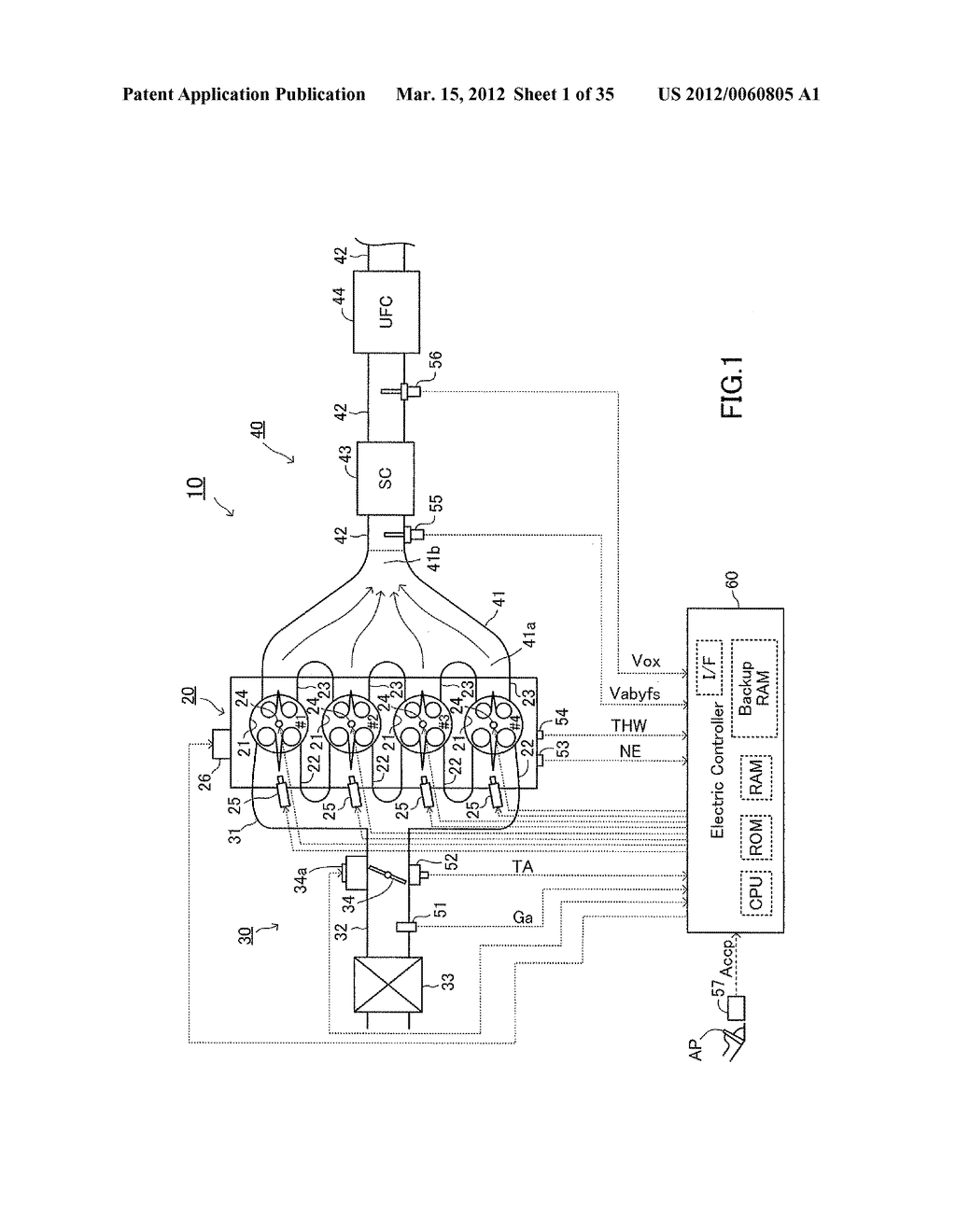 AIR-FUEL RATIO CONTROL APPARATUS FOR AN INTERNAL COMBUSTION ENGINE - diagram, schematic, and image 02