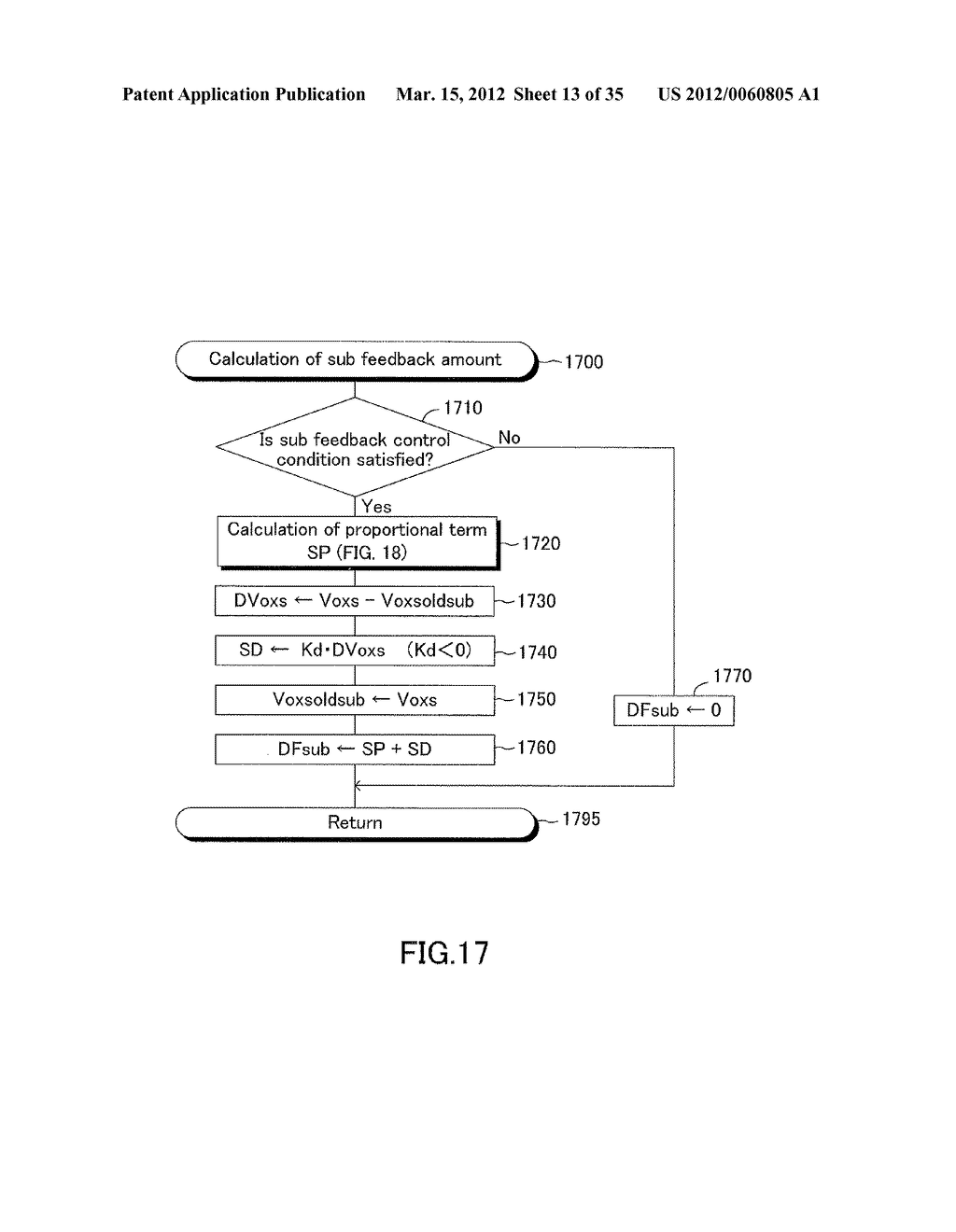 AIR-FUEL RATIO CONTROL APPARATUS FOR AN INTERNAL COMBUSTION ENGINE - diagram, schematic, and image 14