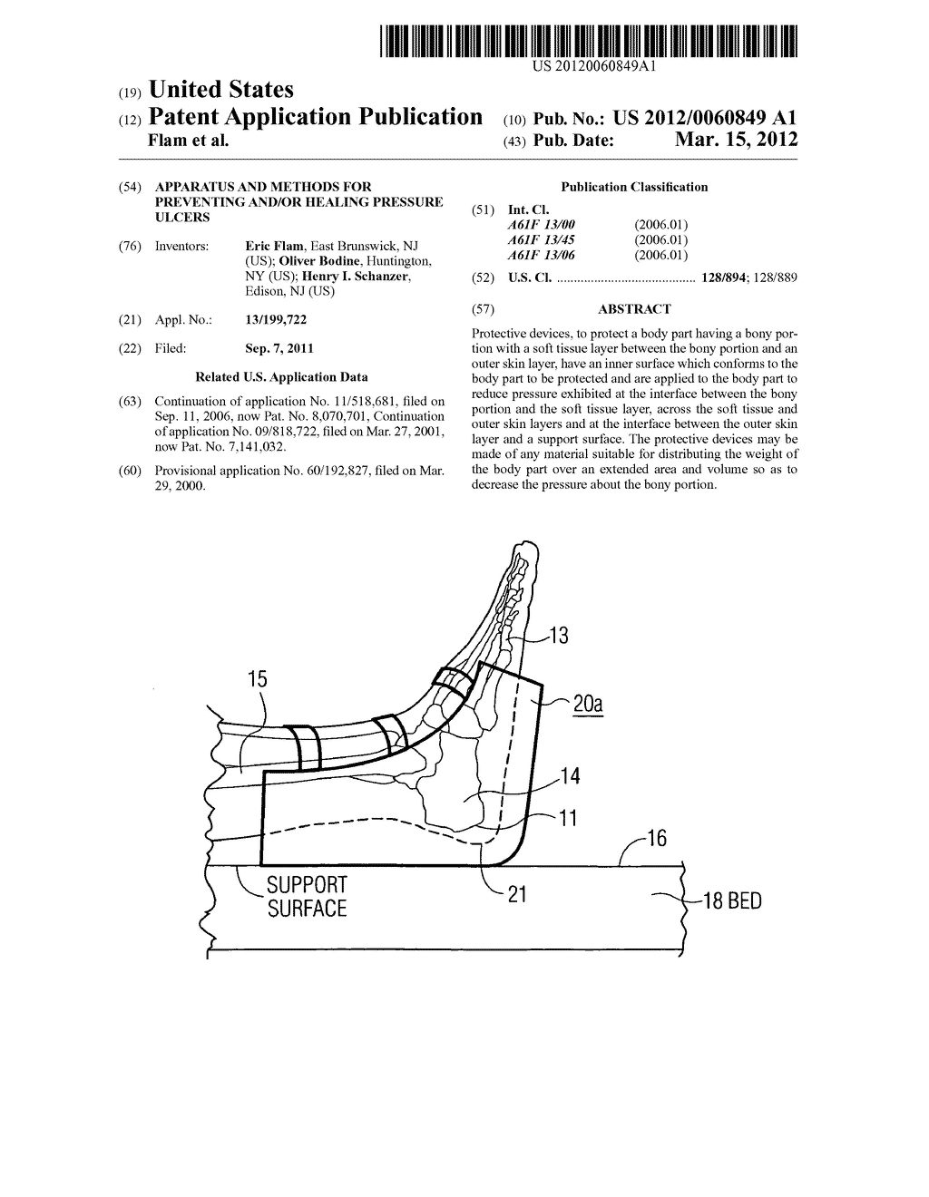 Apparatus and methods for preventing and/or healing pressure ulcers - diagram, schematic, and image 01