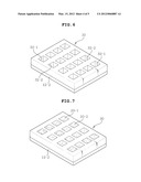 ASYMMETRIC THERMOELECTRIC MODULE AND METHOD OF MANUFACTURING THE SAME diagram and image