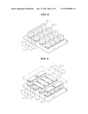 ASYMMETRIC THERMOELECTRIC MODULE AND METHOD OF MANUFACTURING THE SAME diagram and image