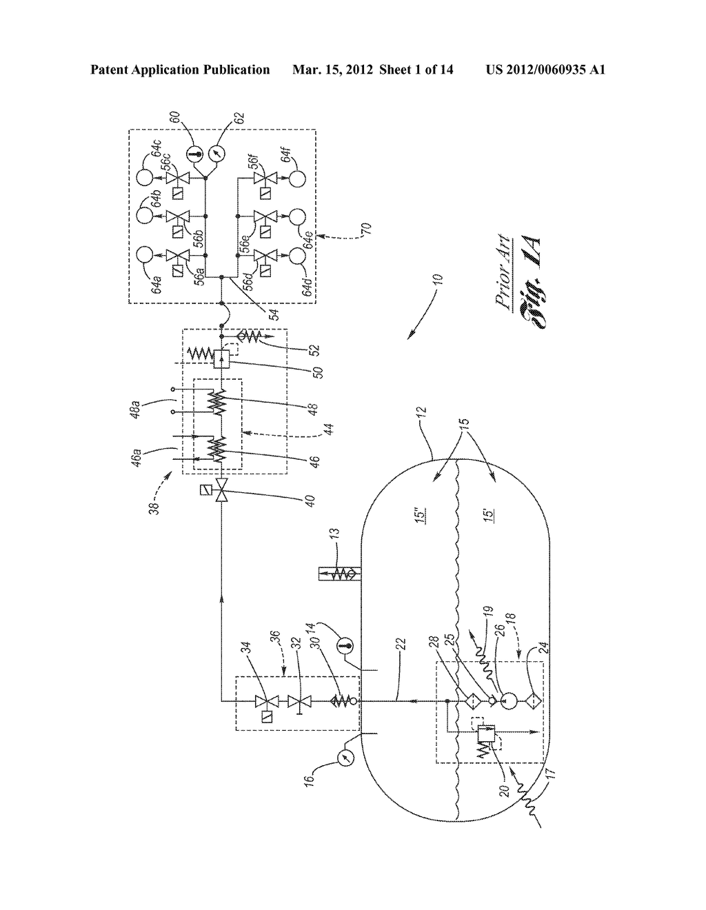 Fuel Tank Temperature and Pressure Management Via Selective Extraction of     Liquid Fuel and Fuel Vapor - diagram, schematic, and image 02