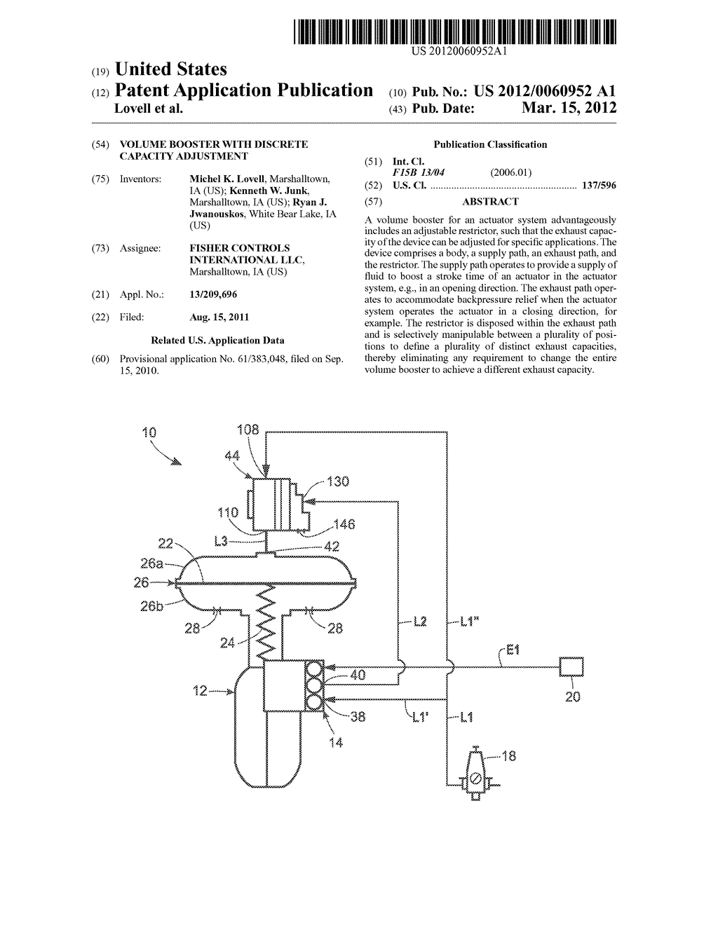 VOLUME BOOSTER WITH DISCRETE CAPACITY ADJUSTMENT - diagram, schematic, and image 01