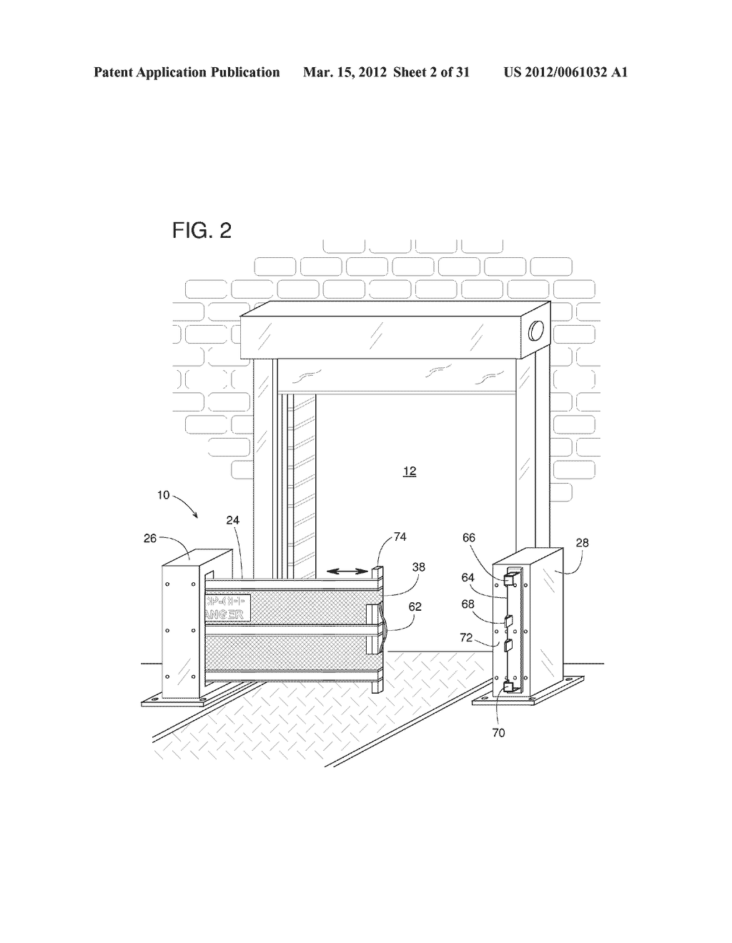 RETRACTABLE SAFETY BARRIERS AND METHODS OF OPERATING SAME - diagram, schematic, and image 03