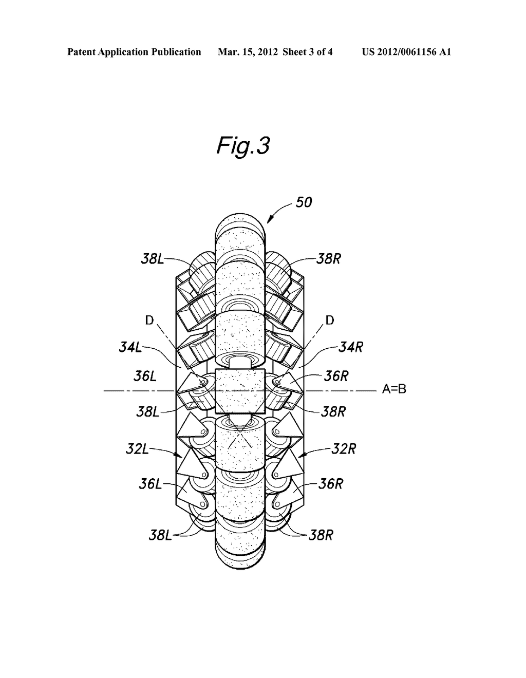 FRICTION DRIVE DEVICE AND OMNI-DIRECTIONAL VEHICLE USING THE SAME - diagram, schematic, and image 04