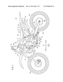 VEHICLE, AND HARNESS WIRING STRUCTURE THEREFOR diagram and image