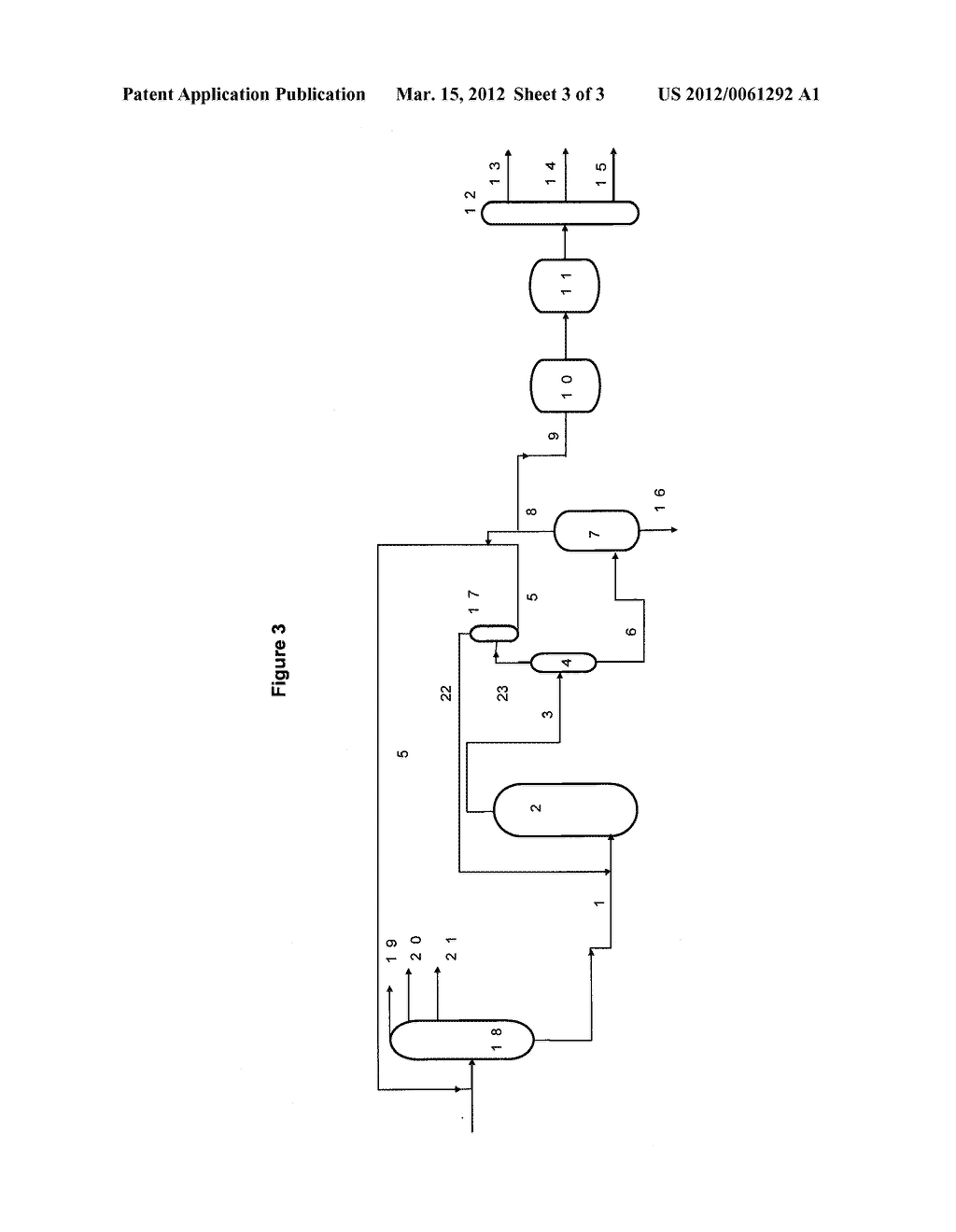 RESIDUE CONVERSION PROCESS THAT INCLUDES A DEASPHALTING STAGE AND A     HYDROCONVERSION STAGE WITH RECYCLING OF DEASPHALTED OIL - diagram, schematic, and image 04