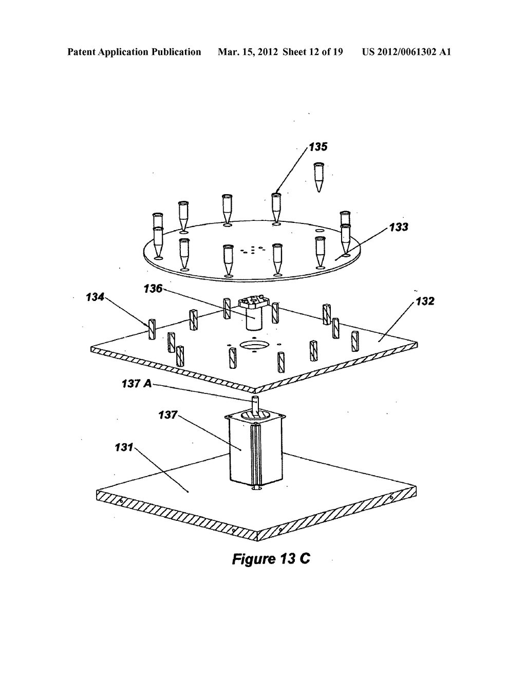 DEVICE FOR MIXING AND SEPARATION OF MAGNETIC PARTICLES - diagram, schematic, and image 13