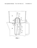 ADJUSTABLE VENTILATION STACK FOR A WATER FILTER SYSTEM diagram and image