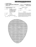 Method for producing coarse surface structures diagram and image