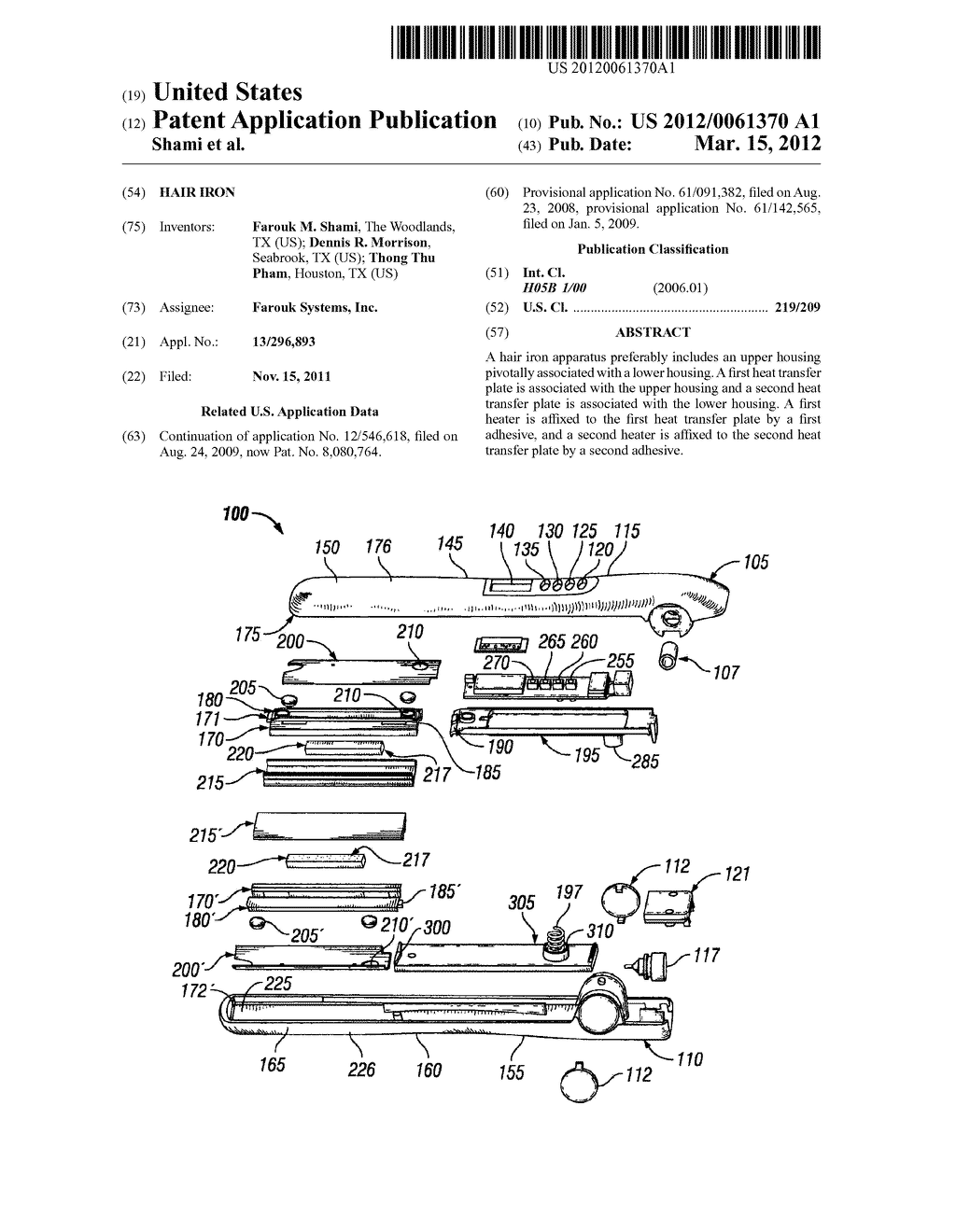 HAIR IRON - diagram, schematic, and image 01