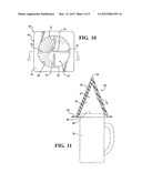 BEVERAGE CONTAINER COVER diagram and image