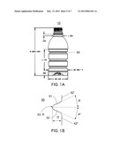 HOT-FILL CONTAINER PROVIDING VERTICAL, VACUUM COMPENSATION diagram and image