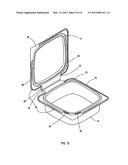 Versatile Tamper-Evident Food Container diagram and image