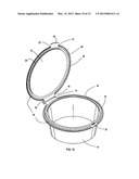 Versatile Tamper-Evident Food Container diagram and image