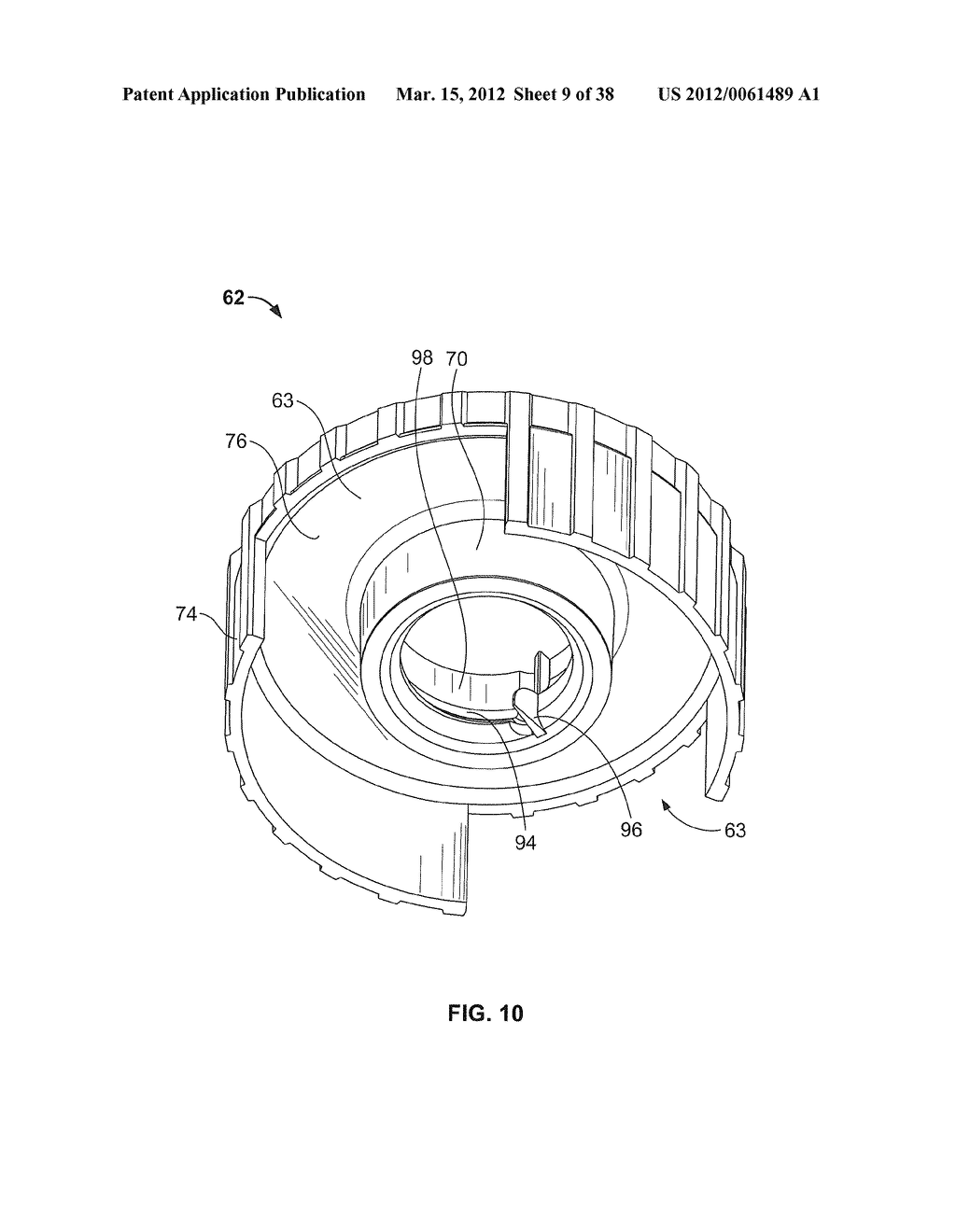 Sprinkler With Variable Arc and Flow Rate - diagram, schematic, and image 10