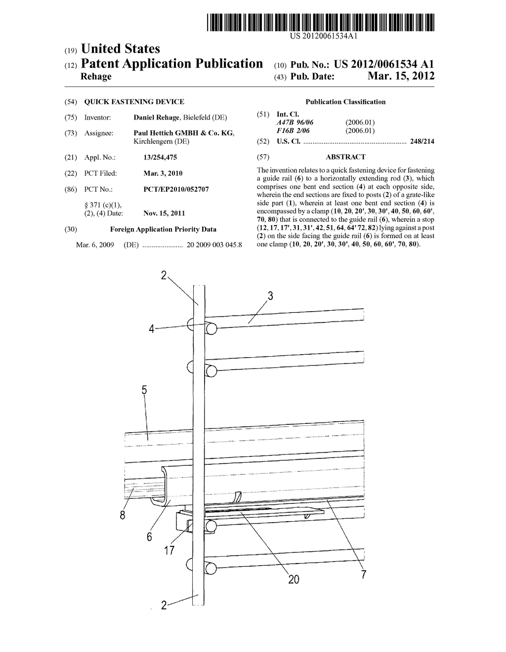 QUICK FASTENING DEVICE - diagram, schematic, and image 01