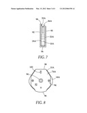 Wall hanger assembly including security feature and installment aid diagram and image