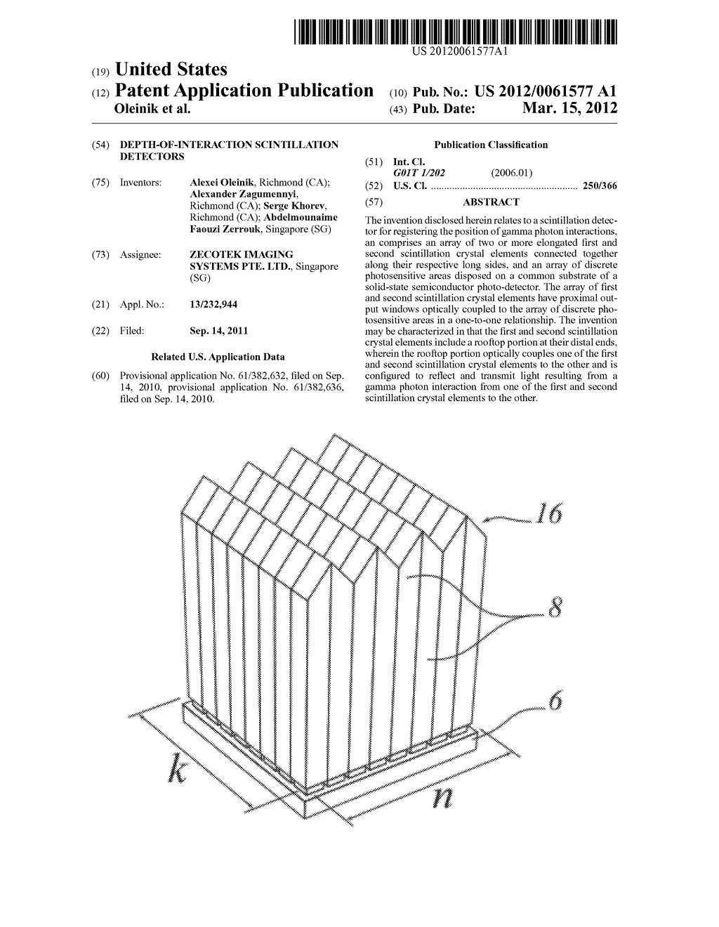 DEPTH-OF-INTERACTION SCINTILLATION DETECTORS - diagram, schematic, and image 01