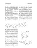 BINAPHTHYL COMPOUND AND ORGANIC LIGHT EMITTING ELEMENT USING THE SAME diagram and image