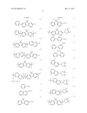 BINAPHTHYL COMPOUND AND ORGANIC LIGHT EMITTING ELEMENT USING THE SAME diagram and image