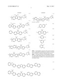 BINAPHTHYL COMPOUND AND ORGANIC LIGHT EMITTING ELEMENT USING THE SAME diagram and image