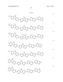 BINAPHTHYL COMPOUND AND ORGANIC LIGHT EMITTING ELEMENT USING THE SAME diagram and image