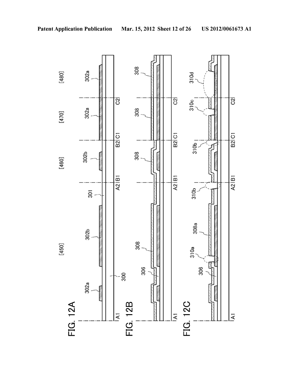 METHOD FOR MANUFACTURING LIGHT-EMITTING DISPLAY DEVICE - diagram, schematic, and image 13