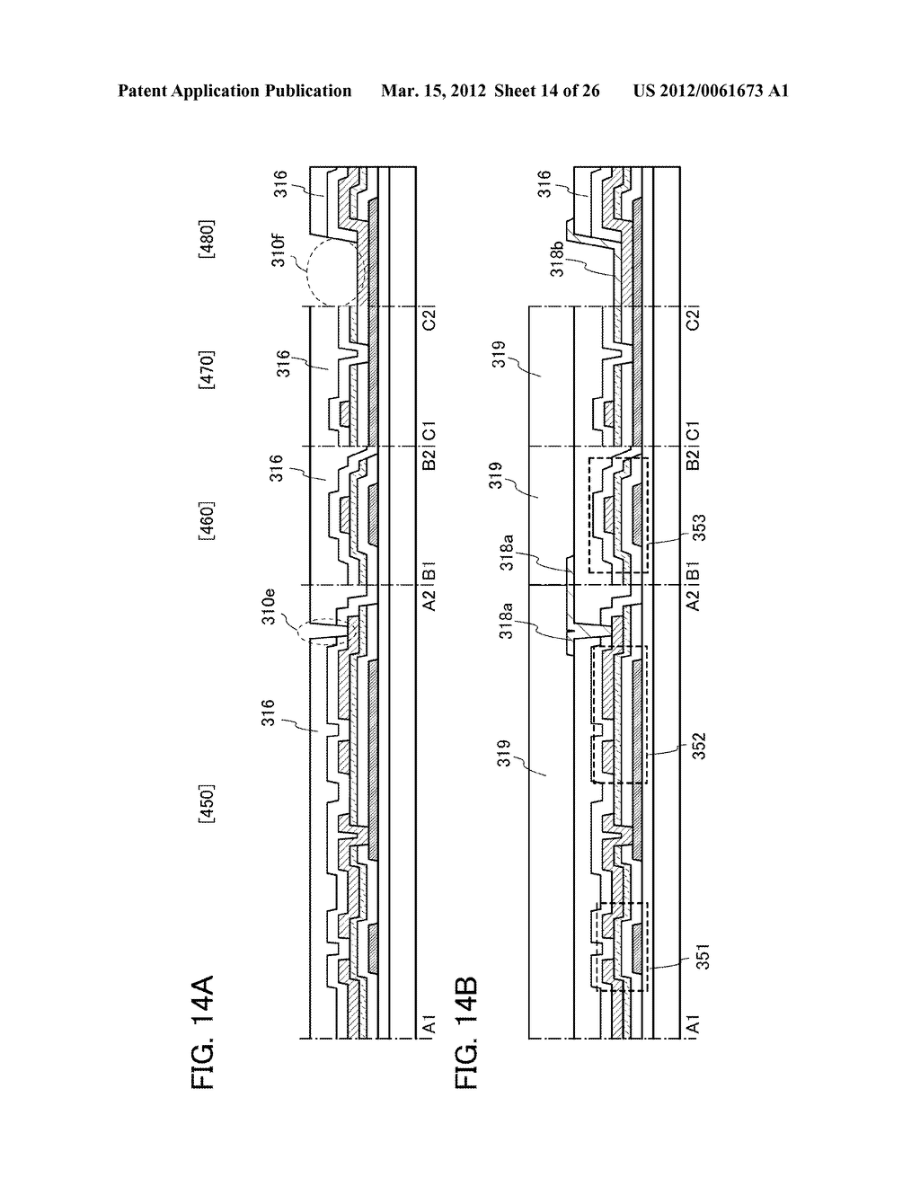 METHOD FOR MANUFACTURING LIGHT-EMITTING DISPLAY DEVICE - diagram, schematic, and image 15