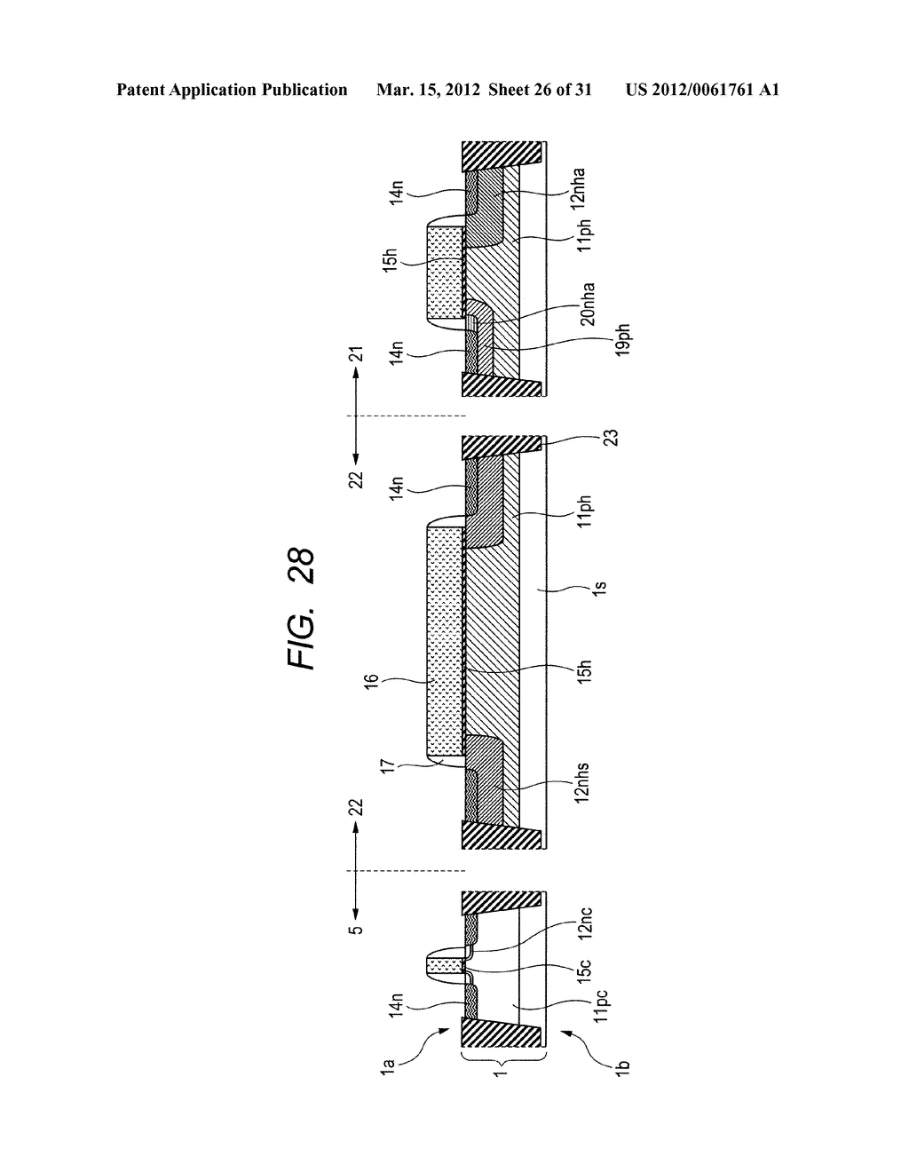 SEMICONDUCTOR INTEGRATED CIRCUIT DEVICE AND MANUFACTURING METHOD FOR     SEMICONDUCTOR INTEGRATED CIRCUIT DEVICES - diagram, schematic, and image 27