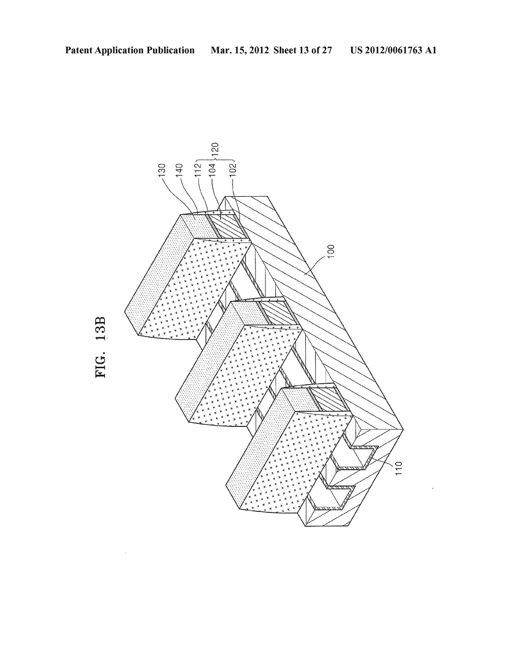 METHODS OF FORMING NON-VOLATILE MEMORY DEVICES INCLUDING LOW-K DIELECTRIC     GAPS IN SUBSTRATES AND DEVICES SO FORMED - diagram, schematic, and image 14