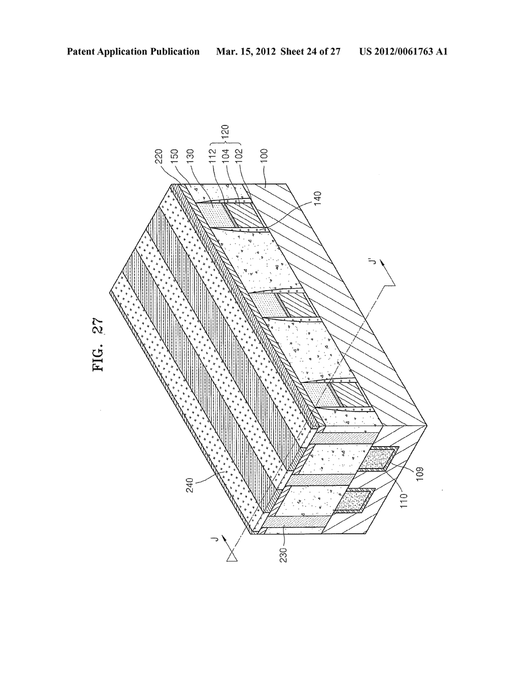 METHODS OF FORMING NON-VOLATILE MEMORY DEVICES INCLUDING LOW-K DIELECTRIC     GAPS IN SUBSTRATES AND DEVICES SO FORMED - diagram, schematic, and image 25